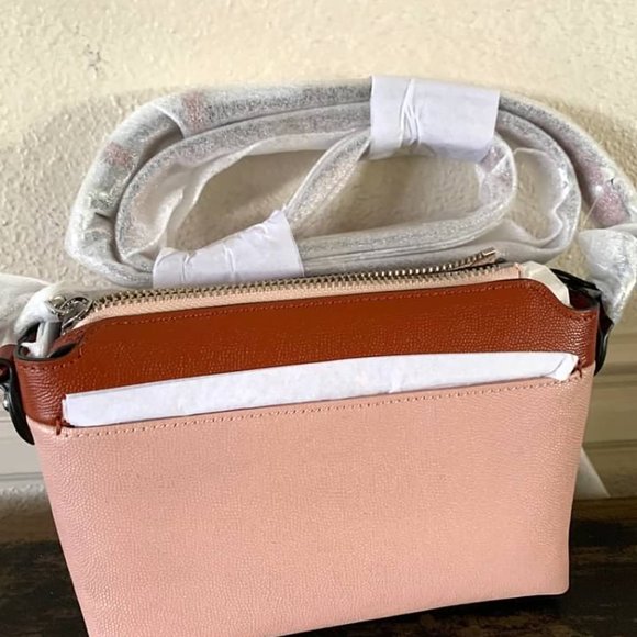 Rebecca Minkoff Colorblock Leather Crossboday Bag - Picture 3 of 7